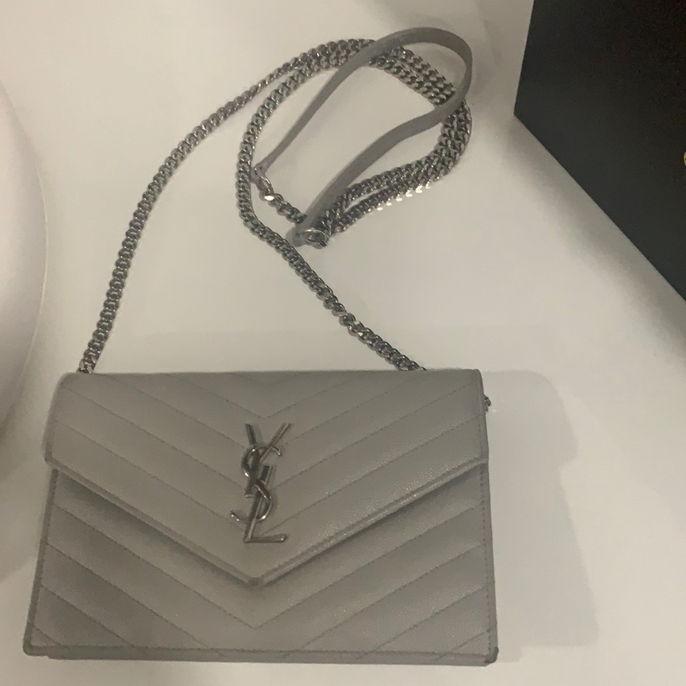 YSL crossbody bag aka Wallet on chain authentic